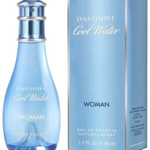 DAVIDOFF Cool Water Woman Eau de Toilette 50ml Perfume for Her