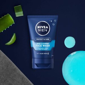 NIVEA MEN Deep Cleaning Face Wash Protect & Care (100 ml)