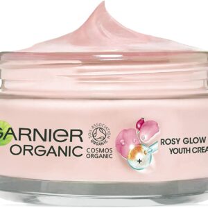 Garnier Organic Rosy Glow 3-in-1 Youth Cream, 50ml