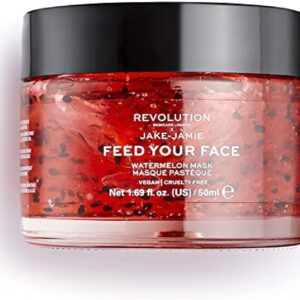 Revolution Skincare London x Jake Jamie, Watermelon Hydrating Face Mask, 50ml